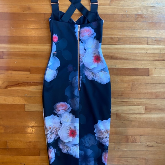 Ted Baker Teeki Chelsea Body Con Dress Size 0 - Picture 10 of 13